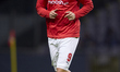 Amine El Ouazzani of SC Braga warms up before the UEFA Europa League match between SC Brag...