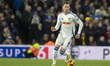Joe Rodon of Leeds United participates in the Sky Bet Championship match between Leeds Uni...