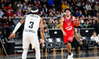 Xavier Castaneda plays during the Basketball EuroCup match between U-BT Cluj-Napoca and Co...
