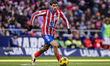 Rodrigo De Paul of Atletico de Madrid is in action with the ball during the La Liga EA Spo...