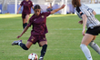 Samantha Meza #15 of Dallas Trinity FC shoots the ball against Brooklyn FC during the USL...