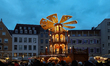 People are outside on the streets in Augsburg, Bavaria, Germany, on December 14, 2024, loo...