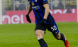 Carlos Augusto plays during the Coppa Italia match between FC Internazionale and Udinese C...