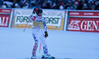 Henrik von Appen (CHI) participates in the AUDI FIS Ski World Cup men's Downhill at Saslon...