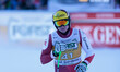Vincent Wieser (AUT) of Salomon participates in the AUDI FIS Ski World Cup men's Downhill...