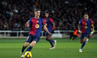 Gavi plays during the match between FC Barcelona and Club Atletico de Madrid, correspondin...