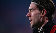Dusan Vlahovic of Juventus FC looks on during the Serie A match between Monza Calcio and J...