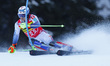 Henrik Kristoffersen (NOR) of Van Deer Racing competes during the AUDI FIS Ski World Cup 2...