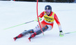 Tanguy Nef (SUI) uses Atomic during the AUDI FIS Ski World Cup 2024/25 - Alta Badia - Men'...