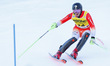 Tanguy Nef (SUI) uses Atomic during the AUDI FIS Ski World Cup 2024/25 - Alta Badia - Men'...