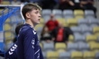 Jakub Bedzikowski participates in a match of the Orlen Superliga between Gwardia Opole and...