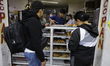 White bread is for sale at a bakery in the Iztapalapa district of Mexico City, Mexico, on...
