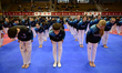 In San Sebastian de los Reyes, Madrid, Spain, on December 27, 2024, Hankuk Taekwondo Inter...