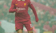 Mohamed Salah of Liverpool is in action during the Premier League match between Liverpool...