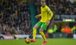 Jack Stacey of Norwich City is on the ball during the Sky Bet Championship match between N...