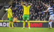 Onel Hernandez of Norwich City reacts during the Sky Bet Championship match between Norwic...