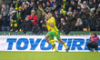 Marcelino Nunez of Norwich City celebrates his first goal during the Sky Bet Championship...