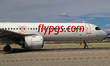 An Airbus A321-251NX from Pegasus company is on the runway ready to take off from Barcelon...