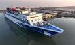 China's first sea star cruise ship docks at the dock in Lianyungang, China, on January 1,...