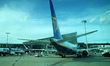 Ryanair aircraft park at Barcelona airport in Barcelona, Spain, on October 8, 2024. 