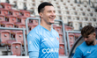 Goalkeeper Sebastian Madejski participates in the New Year's Training game of Cracovia in...