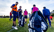RKC defender Roshon van Eijma participates in the training camp at the Polo Club Sotogrand...