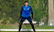 RKC goalkeeper Luuk Vogels participates in the match for RKC Waalwijk during the training...