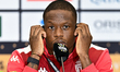 AS Monaco player Denis Zakaria attends the press conference ahead of the French Super Cup...