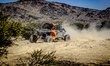 Eduardo Pons Sune and Jaume Betriu drive their Taurus T3 Max during the Dakar Rally in Sau...