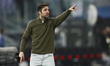 Como's coach Cesc Fabregas is present during the Serie A soccer match between SS Lazio and...