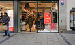 In Munich, Germany, on December 11, 2025, shops offer customers discounts even before the...