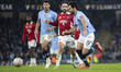 Ilkay Gundogan, number 19 of Manchester City F.C., is in possession of the ball during the...
