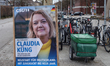 In Munich, Upper Bavaria, Bavaria, Germany, on January 13, 2025, Bundestag Election 2025 c...