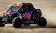 Michele Antonio Cinotto and Alberto Bertoldi drive their Polaris RZR PRO R Sport during th...
