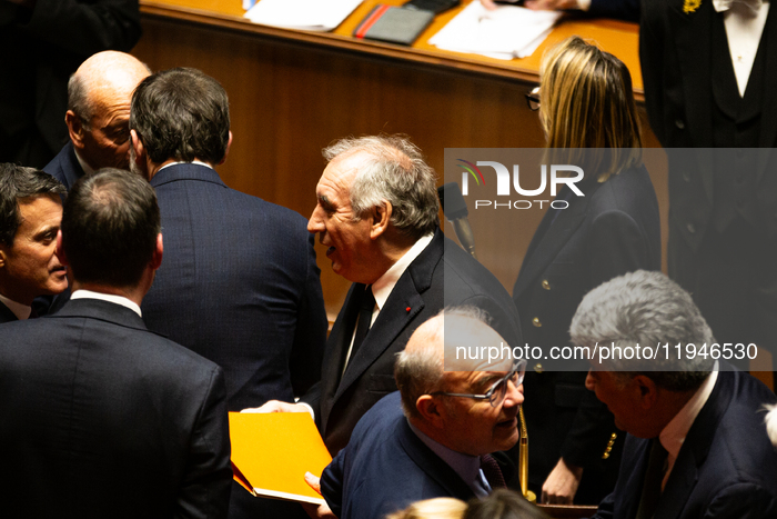 Statement Of General Policy By French Prime-Minister At The National Assembly, In Paris