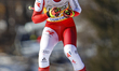 Ariane Raedler (AUT) participates in the AUDI FIS Ski World Cup 2024/25 - Downhill - Women...