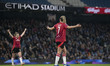 During the Barclays FA Women's Super League match between Manchester City and Manchester U...
