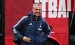 Rui Barbosa is the Nottingham Forest goalkeeping coach during the Premier League match bet...