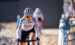 Ane Zubeldia of Spain participates in the Women's Junior Race at the 2025 UCI Cyclo-cross...
