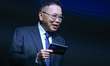 LAS VEGAS, USA - JANUARY 6: Li Dongsheng, founder and chairman of TCL, delivers an addres...