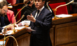 Manuel Valls, Minister of State and Minister for Overseas France, speaks during the sessio...