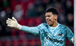 AZ goalkeeper Rome-Jayden Owusu-Oduro participates in the match between AZ and Roma at the...