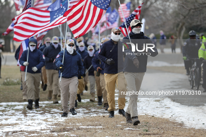 Patriot Front Group Appears At March For Life