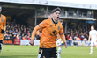 Josh Stokes (22, Cambridge United) celebrates after scoring the team's second goal during...