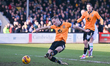 Michael Morrison (5 Cambridge United) shoots and scores the first goal during the Sky Bet...