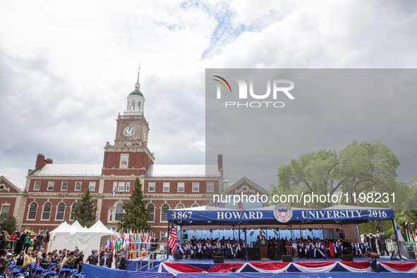 Washington, D.C. — On Saturday, May 7 at Howard University Upper Quandrangle University Campus, Commencement speaker President Barack Obama...