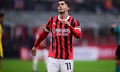 Christian Pulisic of AC Milan looks on during the Serie A Eniline 2024/25 match between AC...