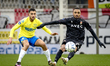 RKC defender Faissal Al Mazyani and Willem II player Patrick Joosten participate in the ma...
