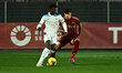 Mahamadou Balde of S.S. Lazio U20 and Federico Nardin of A.S. Roma U20 are in action durin...