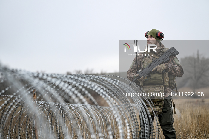 Live fire exercise of 110th Territorial Defence Brigade in Zaporizhzhia direction